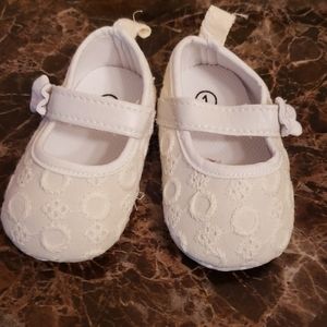 White Soft Sole Dress Shoes